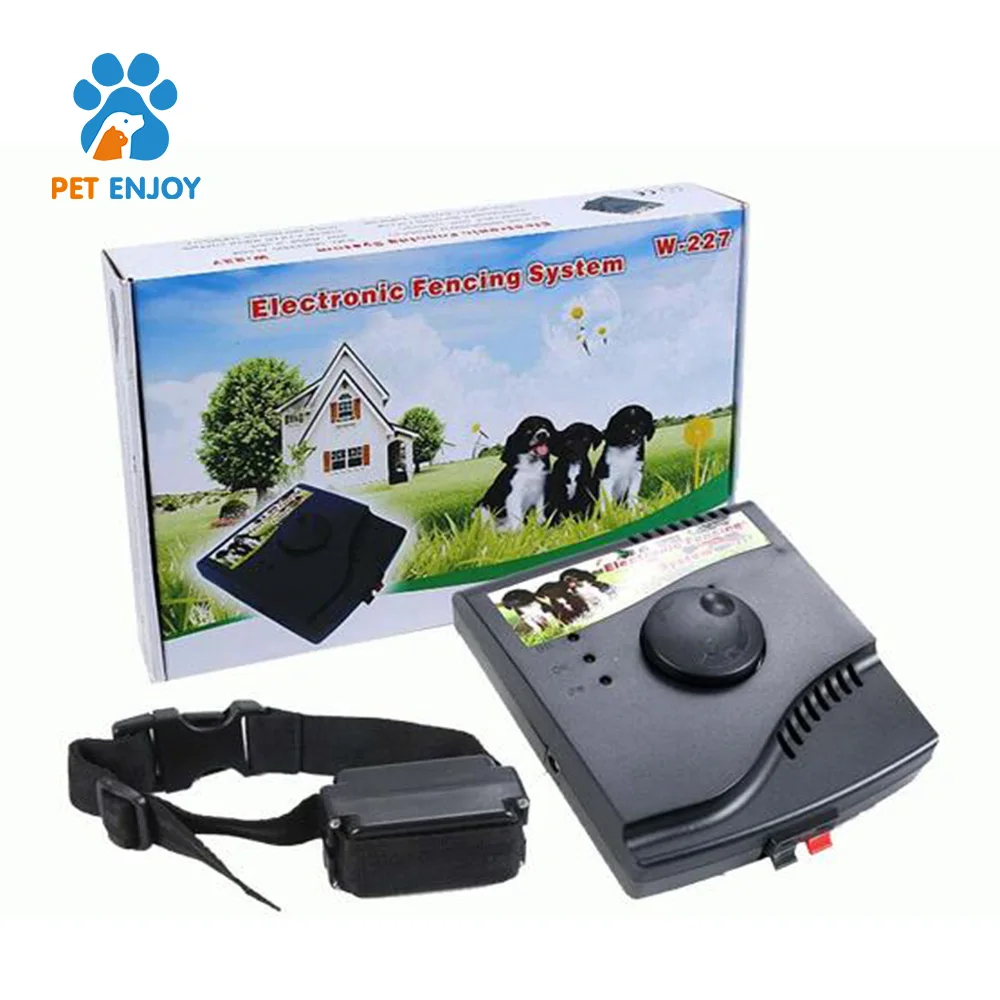 Range up to 5.5 acres 9V battery electric training dog collars shock in ground dog fence