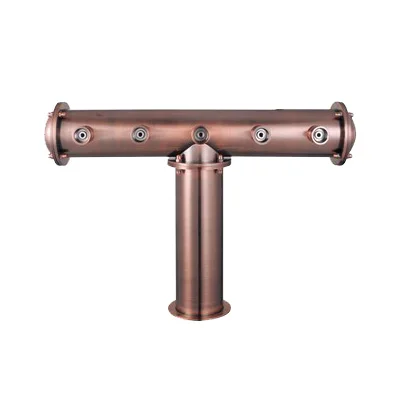 Т-образный пивная башня 5-пути розлива пива оборудование