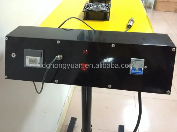 Pneumatic screen printing flash dryer to dry water base ink