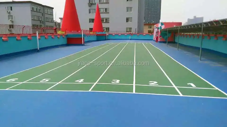 Kindergarten indoor/outdoor softy rubber playground flooring