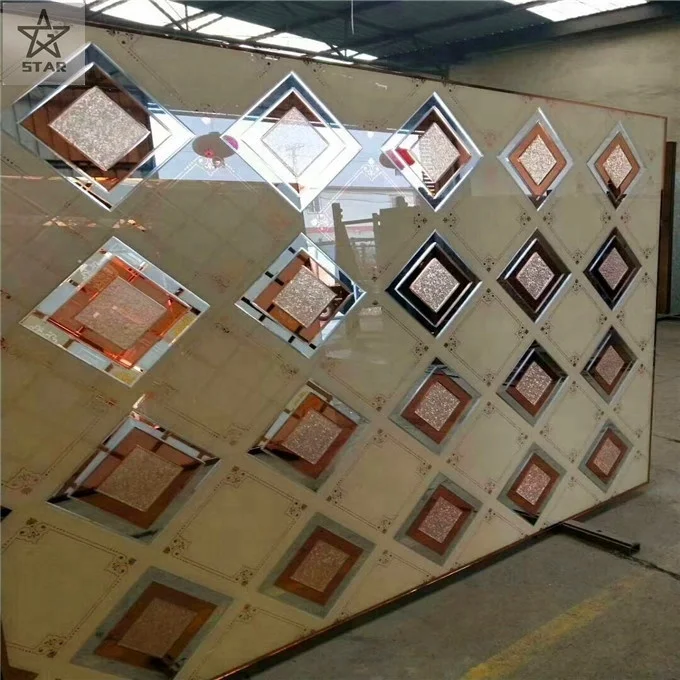 4mm 5mm Decorative Glass Panels For Sale