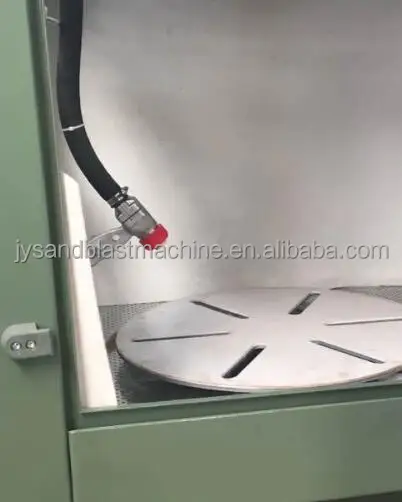 wheels wet blasting machine / vapor blasting equipment for wheels