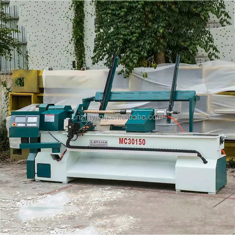 Быстрая скорость автоматический токарный станок с ЧПУ для обработки древесины цена