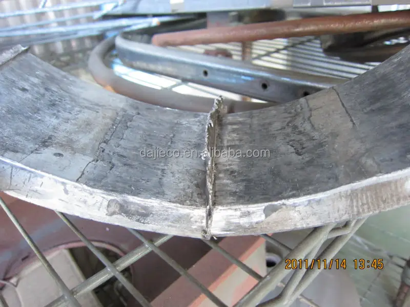 
Aluminum wheel rim butt fusion welding machine 