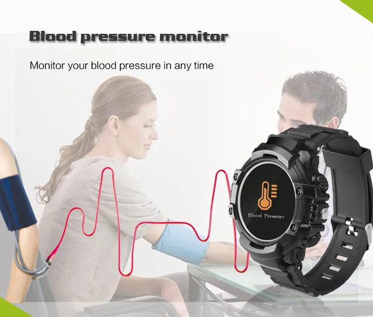 NEW style 1.0 inch large battery capacity ip67 waterproof smart bracelet F9 watch band with heart rate monitor