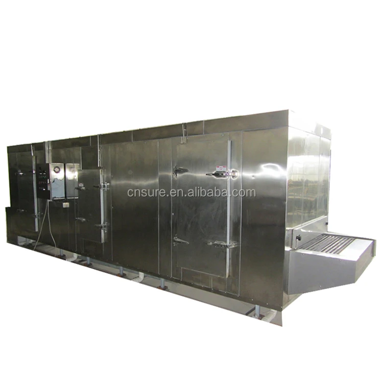 Fluidized Bed IQF Tunnel Freezer