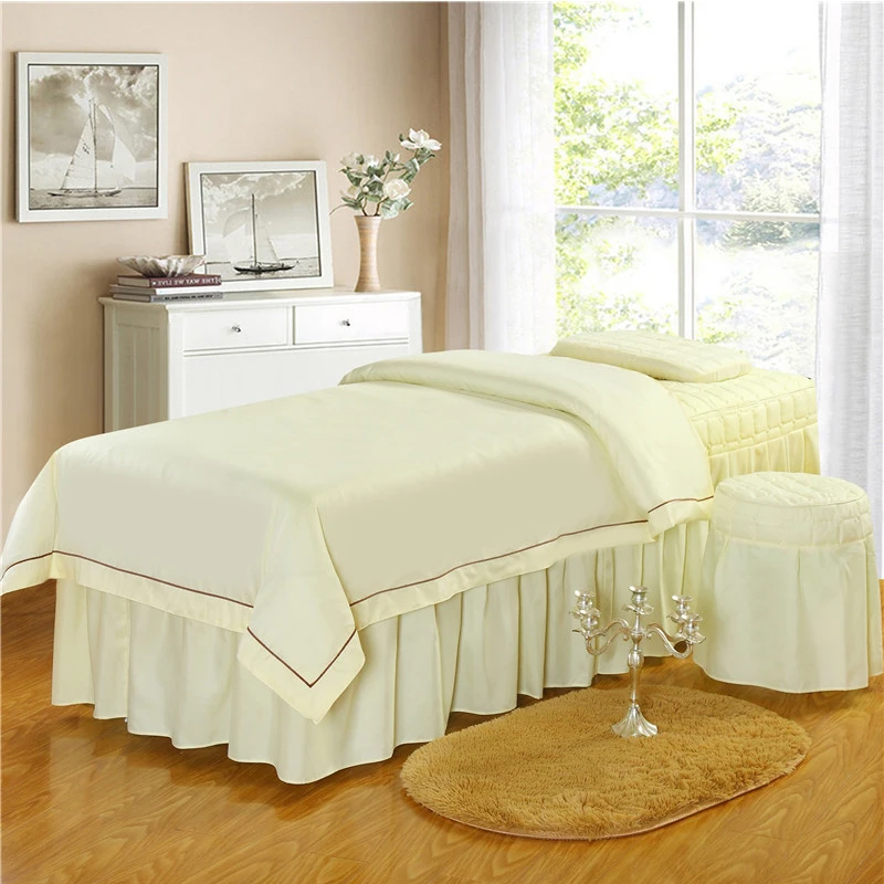 brushed 100% micro polyester pressure massage bedding sheet duvet cover set