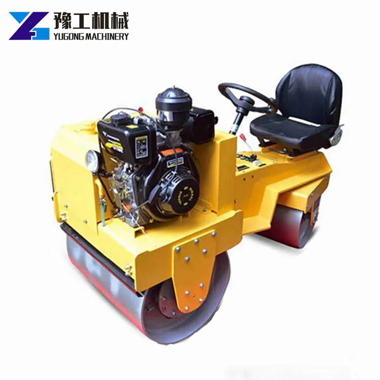 Small Vibro Roller Road Roller with 1ton 2ton