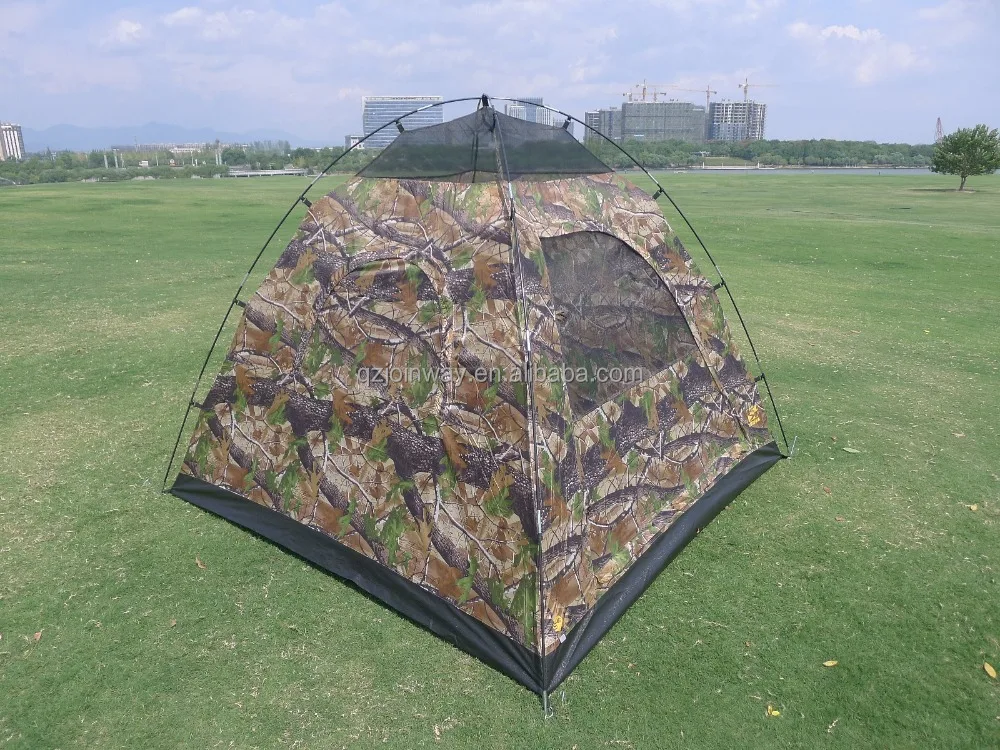 JWS-054 Outdoor Jungle Disguised Hunting Tent 3 Person Waterproof Tent Scout Camo Tent