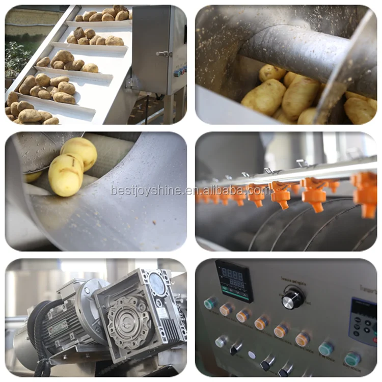 Factory Price Automatic Sweet Potato Finger Chips Machine Frozen French Fries Production Line