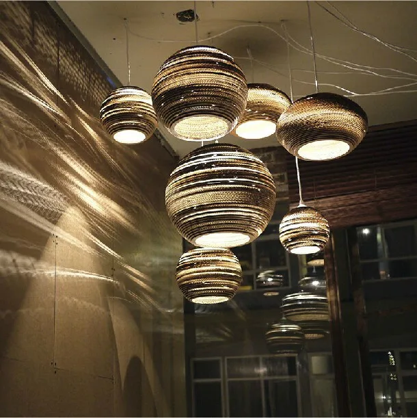 Paper Pendant Lamp Fashion Project Pendant Lamp For Villa