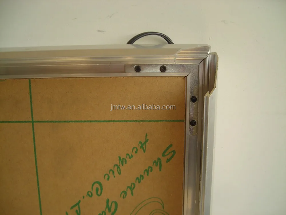 Custom size wall mounted Aluminum Snap Frame LED advertising Light Box/Menu board