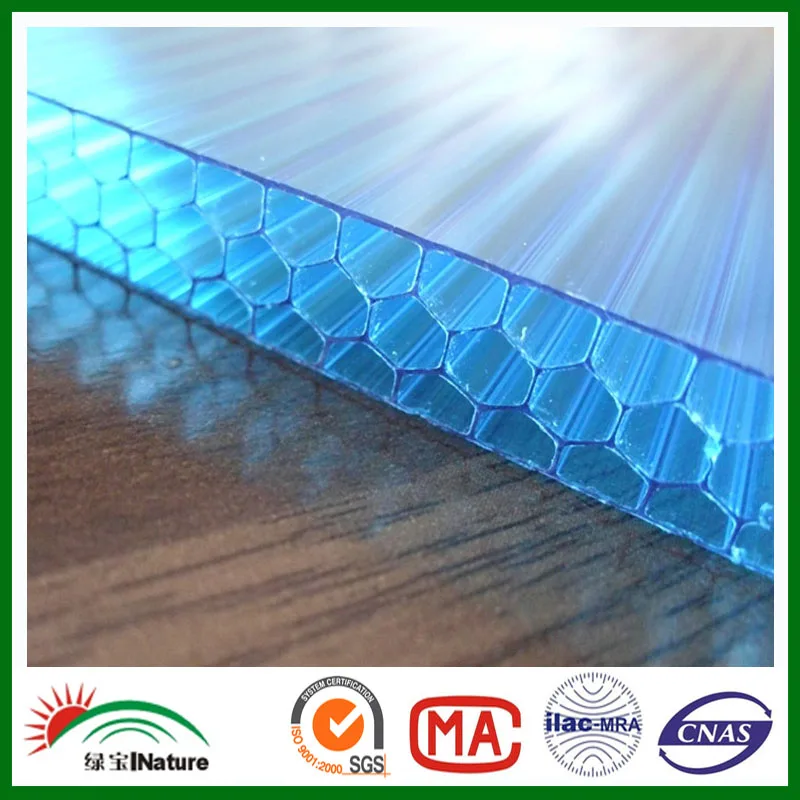 colored polycarbonate sheet polycarbonate board polycarbonate panel PC honeycomb hollow sheet
