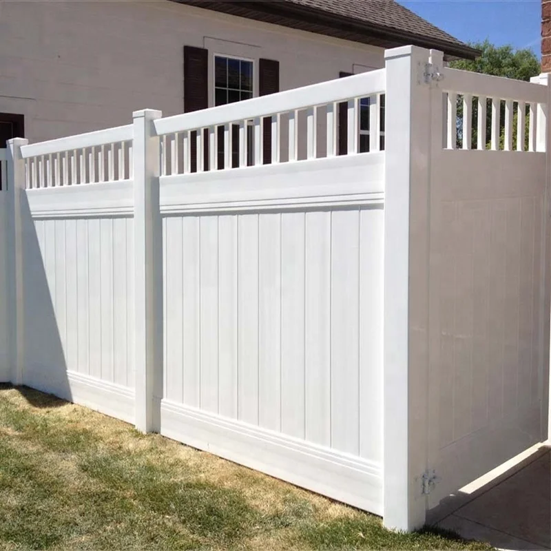 PVC/Vinyl Semi-privacy Fence