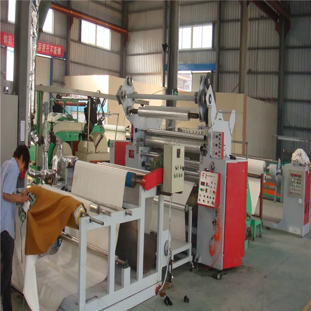
New ironing production making machine for leather film application 