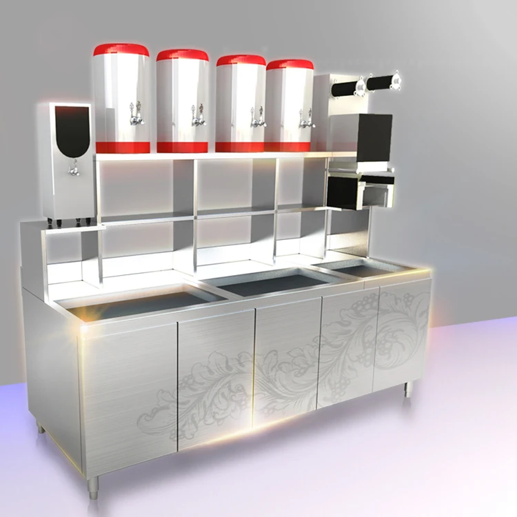 Mobile Counter Bar Modern Mini Customized Counter Bar For Coffee Shop Sale