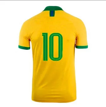 Player Version soccer jersey home away Neymar Silva Brasil football shirt 2021 America cup
