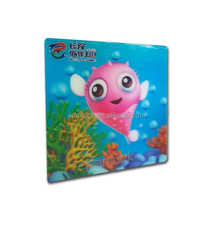 PET Lenticular 3d Cartoon Picture Custom 3d Photos