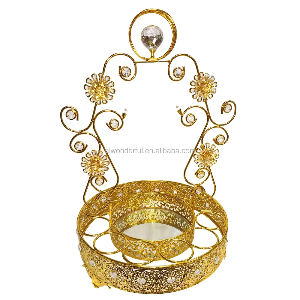 2024 decorative metal cup and jug holder sets