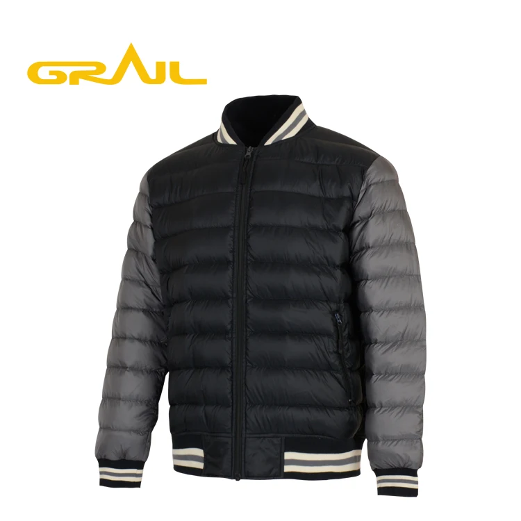 Online shopping soft warm european nylon foldable down jacket for men clothing