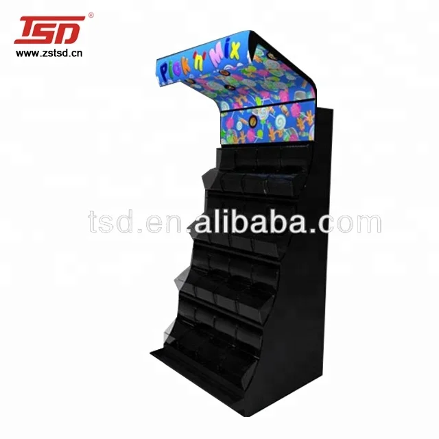 Custom retail shop bulk food display rack,display stand for food,peanut display racks