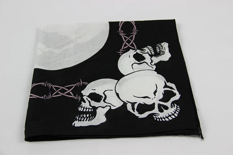 2019 New promotional bandana customized cotton bandana square fashion bandana