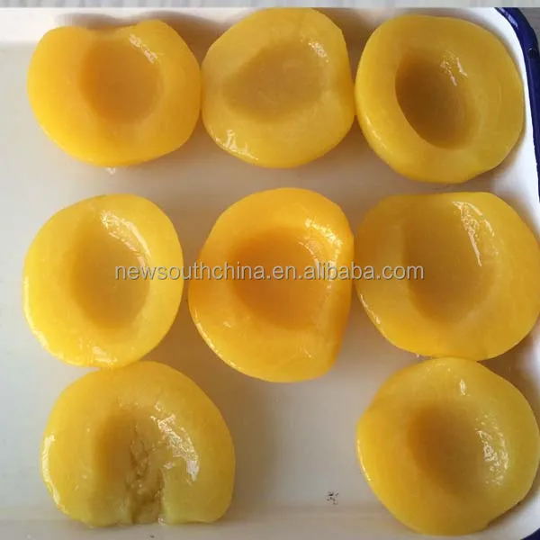 Organic  canned peach  in syrup brands  820g