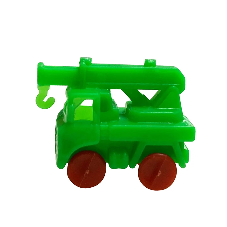 Mini Engineering Vehicle Car Model Small Plastic Car for 35 mm Capsule