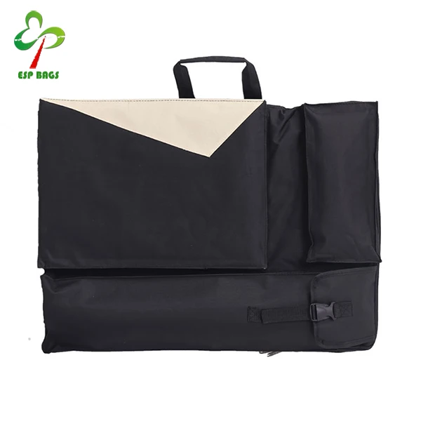 Sketch drawing board bag, art supplies travel shoulder portable storage bag for A3 paper
