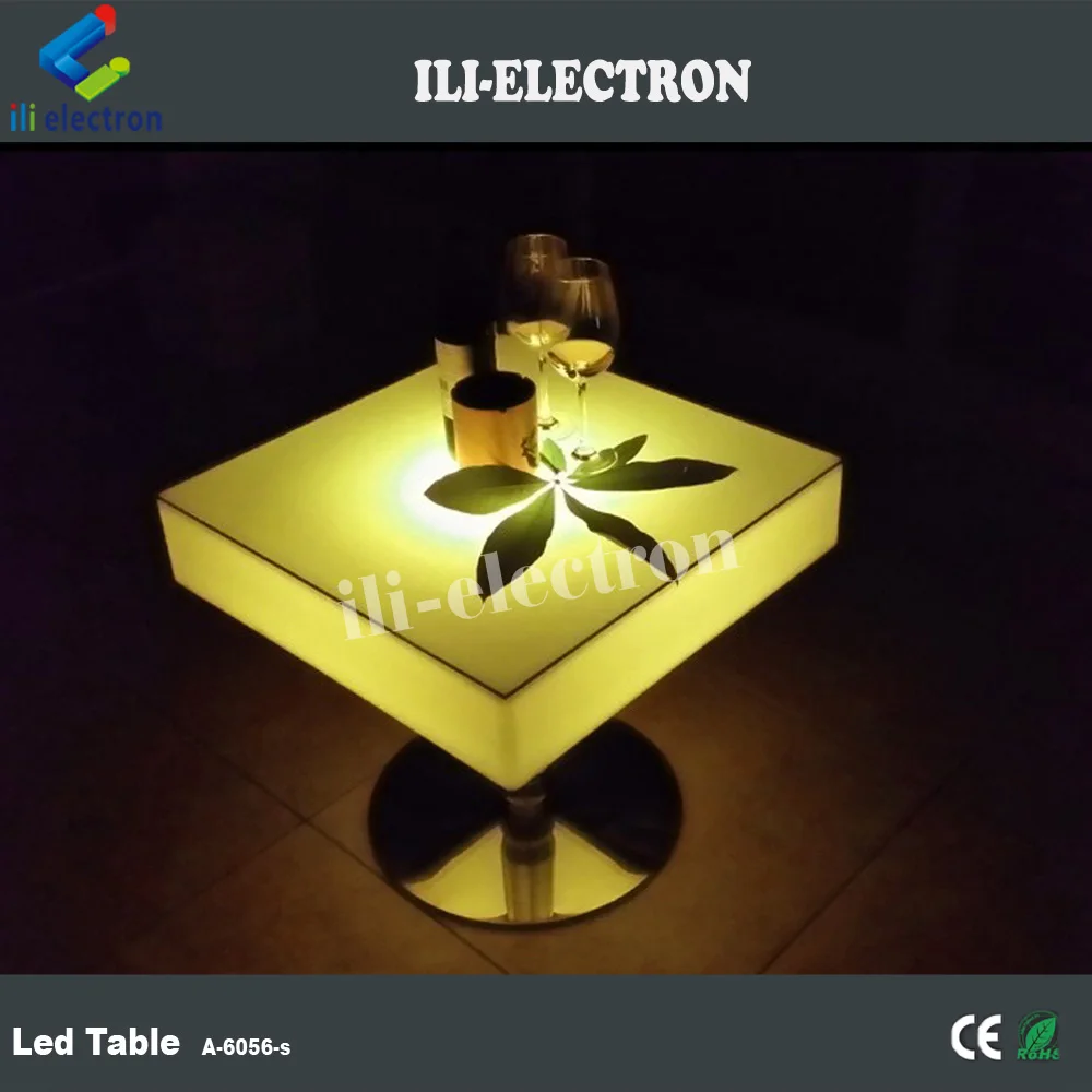 Led Garden Table Night Club Furniture color Cocktail table LED furniture