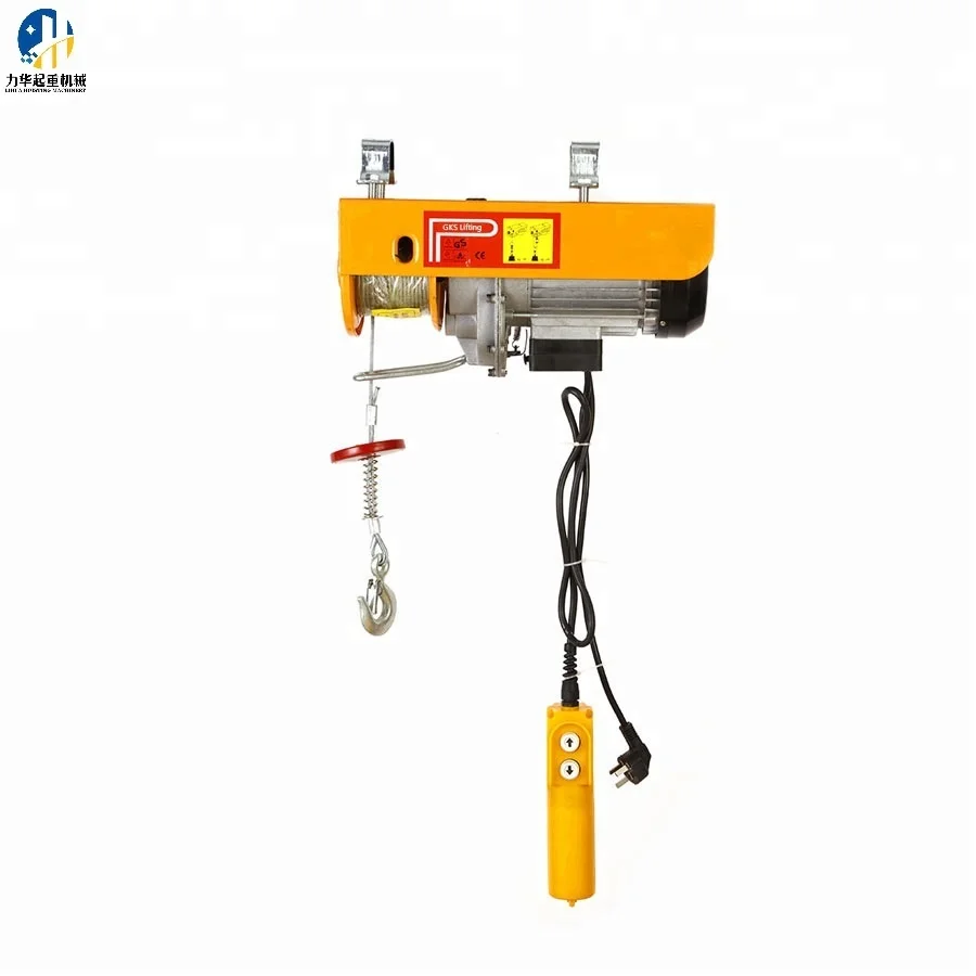 
PA 200KG electric wire rope hoist winch 