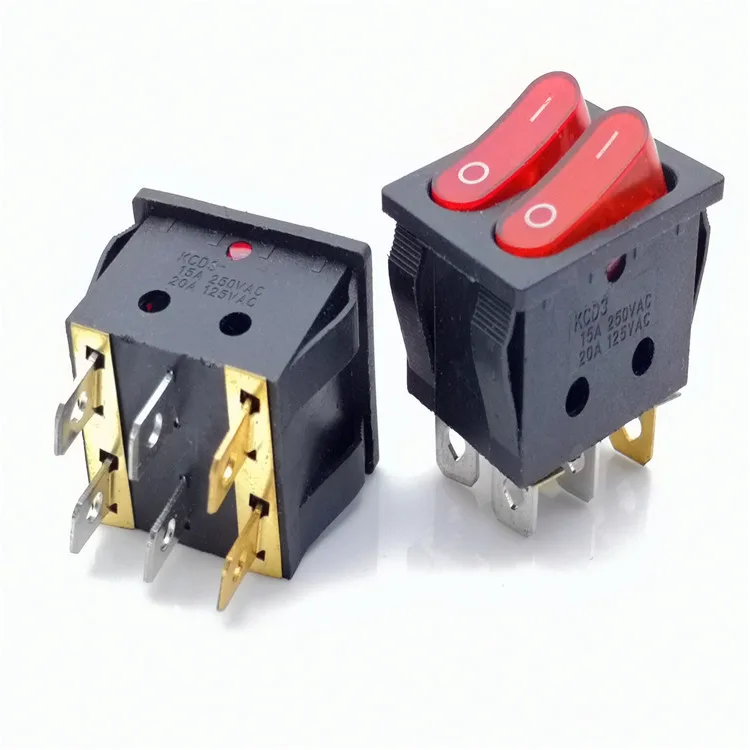 KCD4  rocker switch panel mounting