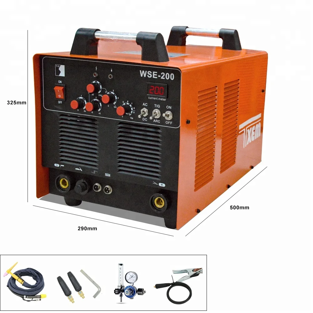 Используется сварочный аппарат ac dc tig 161