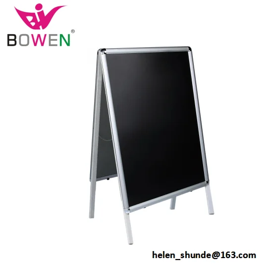 a-frame black board double side black board with aluminium frame for school supplier