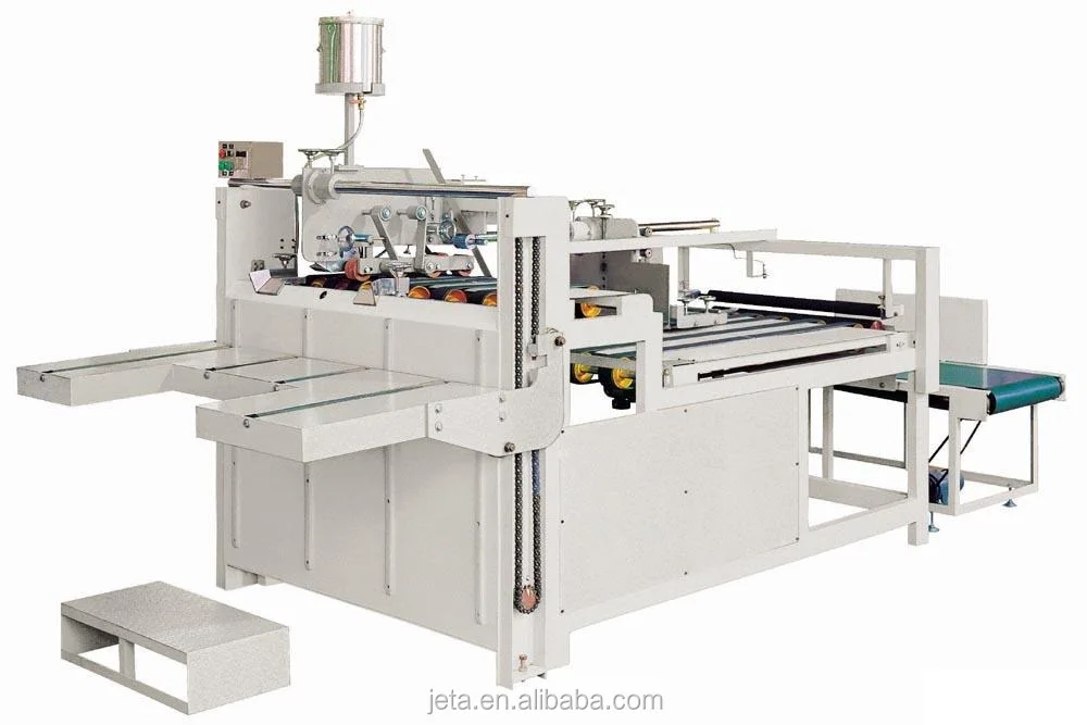 [JT-ZXJ2800]Semi automatic corrugated box folder gluer machine