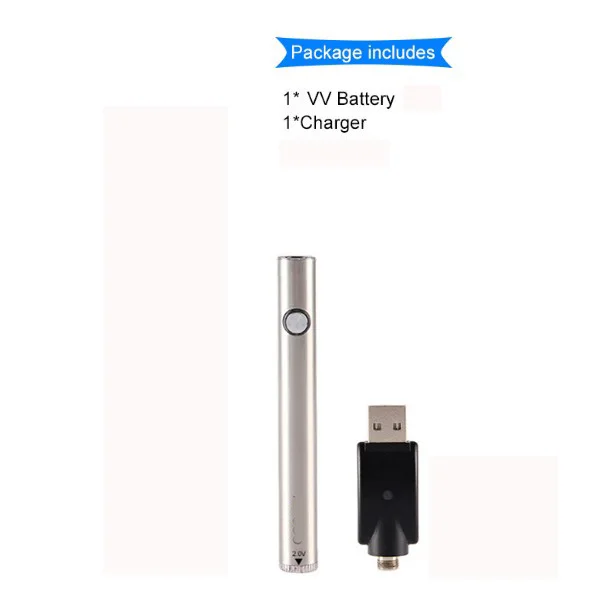 510 e cigarette slim vape pen preheat wax bottom adjust voltage battery