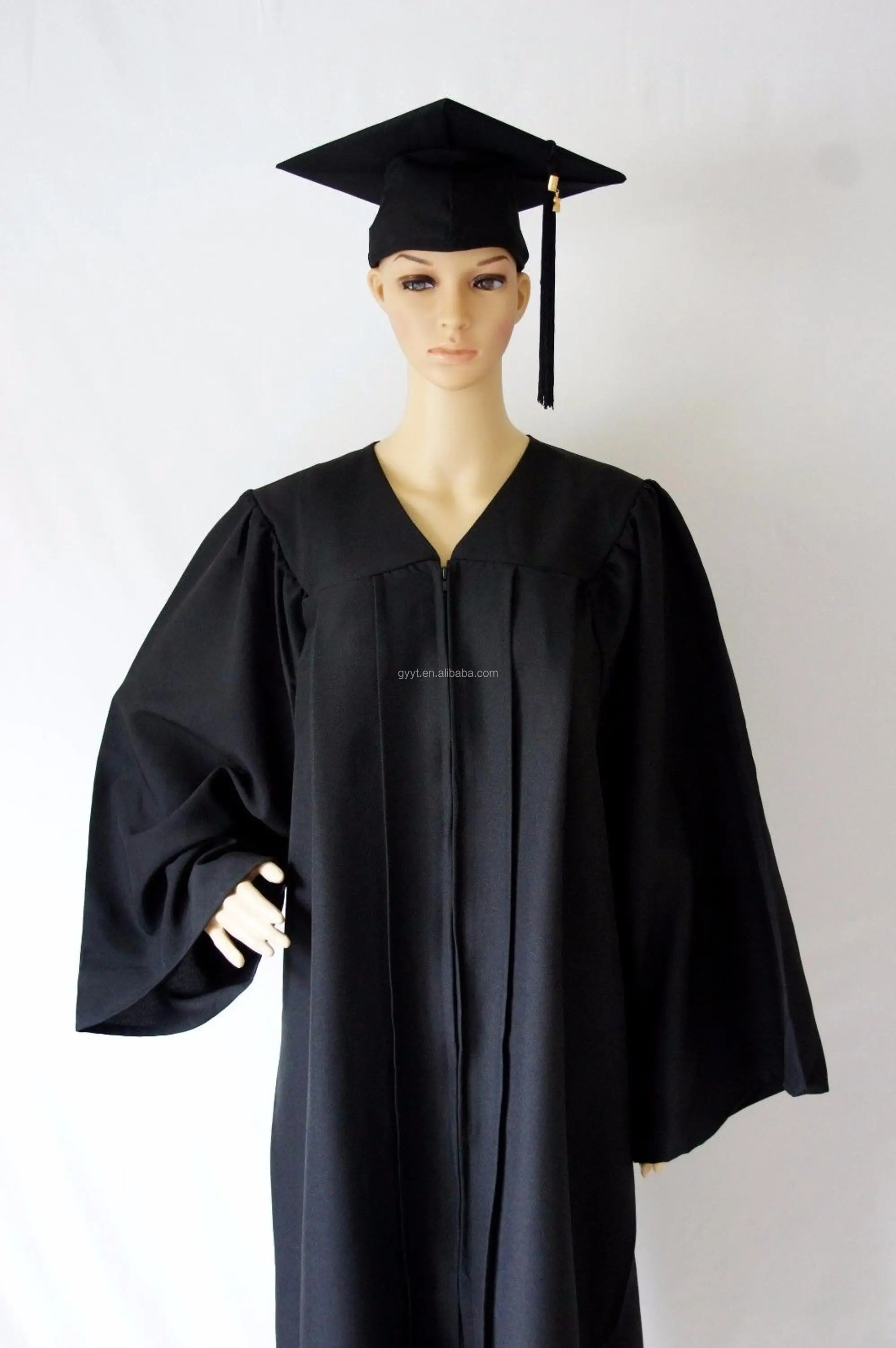 Unisex adult bachelor college graduation gown school uniform