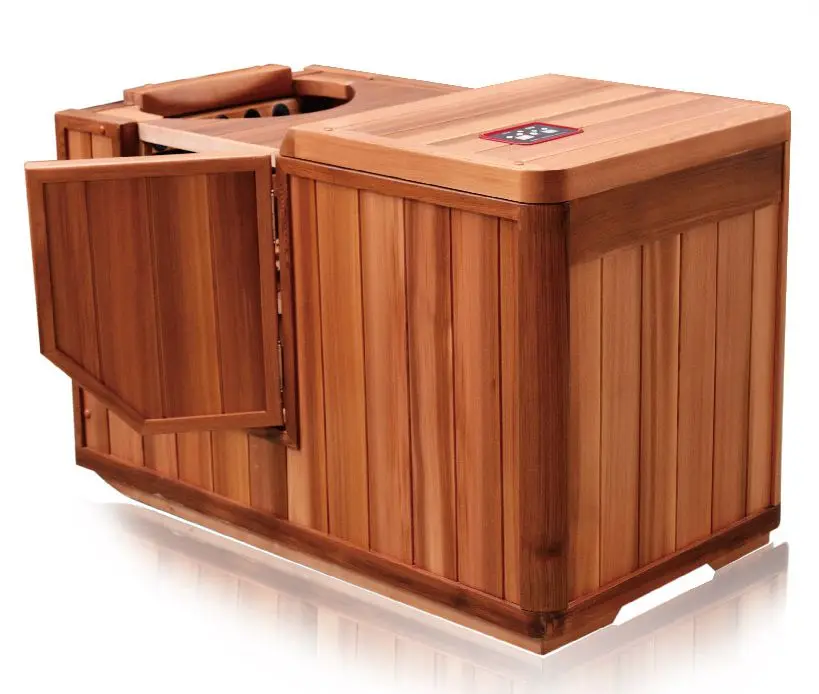 red cedar half sauna portable sauna cabin far infrared sauna house