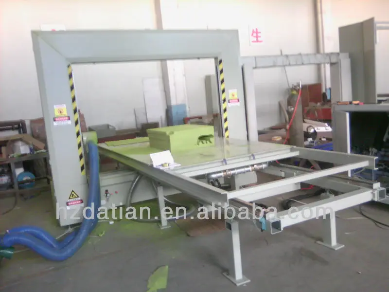 Dtc-f2012 auto cnc foam cutter with movable table