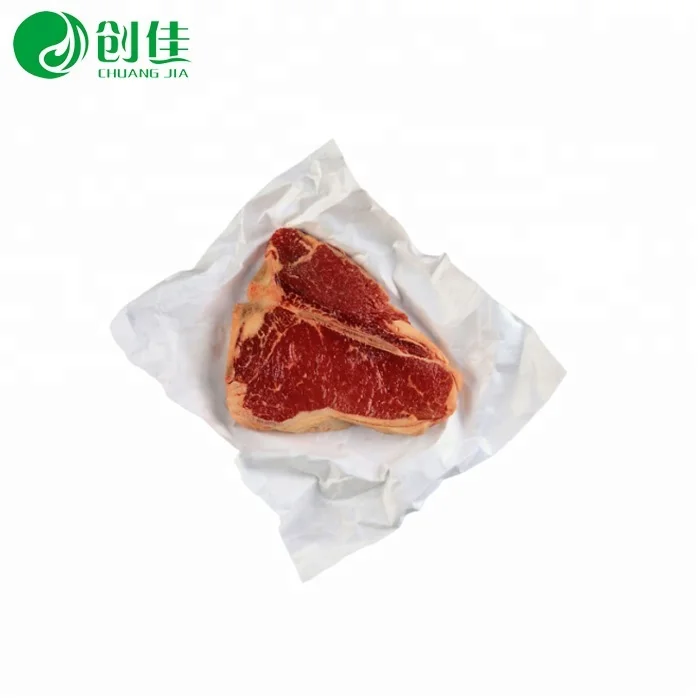 transparent 7 layer blown plastic pouch nylon pe evoh high barrier vaccum packing bag for fish packing