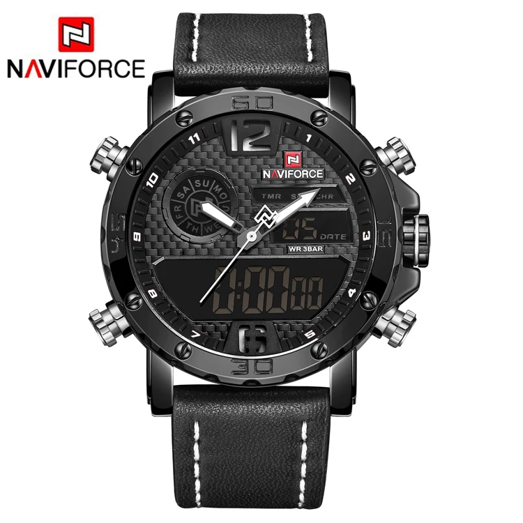 NAVIFORCE 9134 Fashion Quartz LED Digital Clock NAVIFORCE Watch