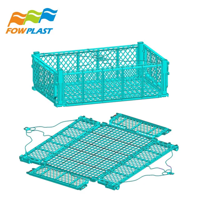 
plastic foldable fruit crate 