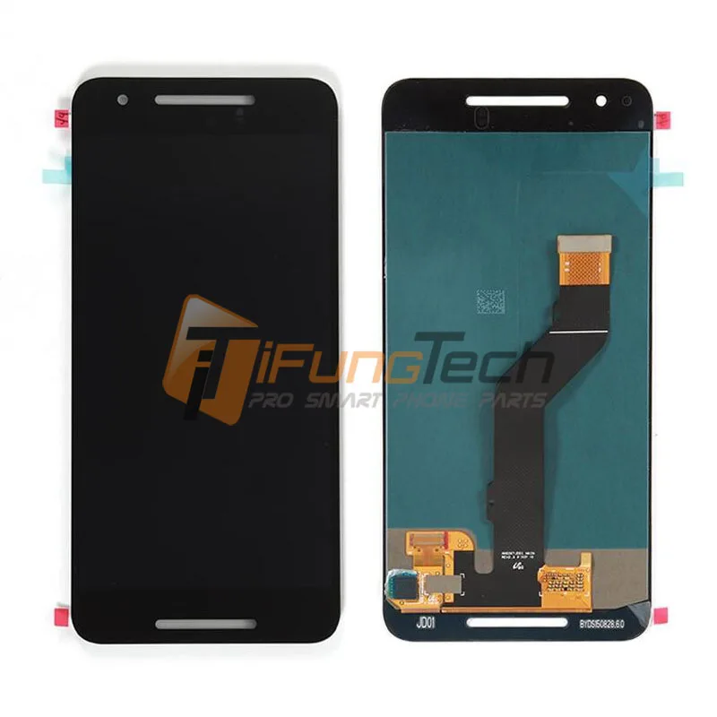 Original Black LCD For Huawei Google Nexus 6P LCD Display Touch Screen Digitizer Assembly With Frame Replacement Parts 2560x1440