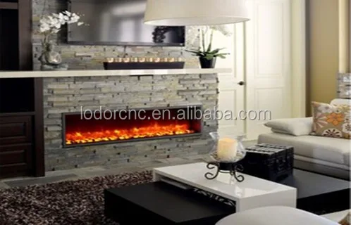decor flame electric fireplace heater