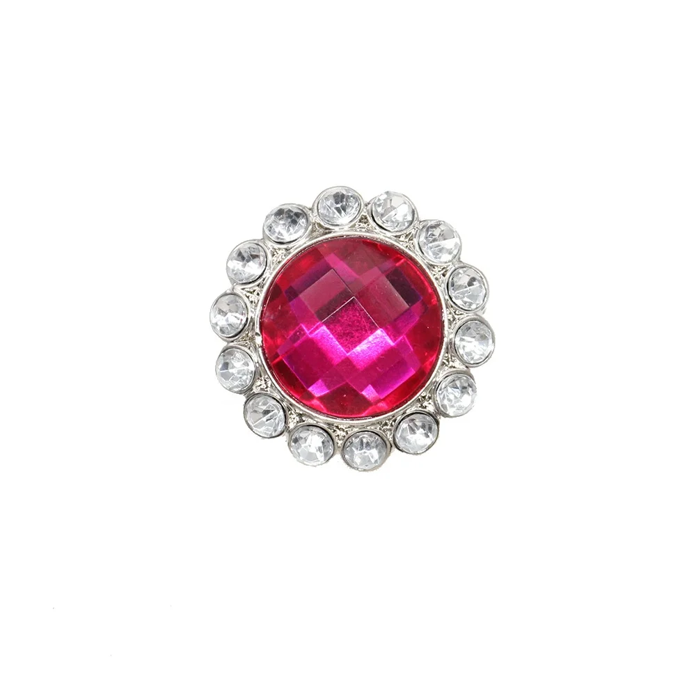 Fashion Sewing Acrylic Button For Garment& Bags Acrylic Button Shank Plastic Button