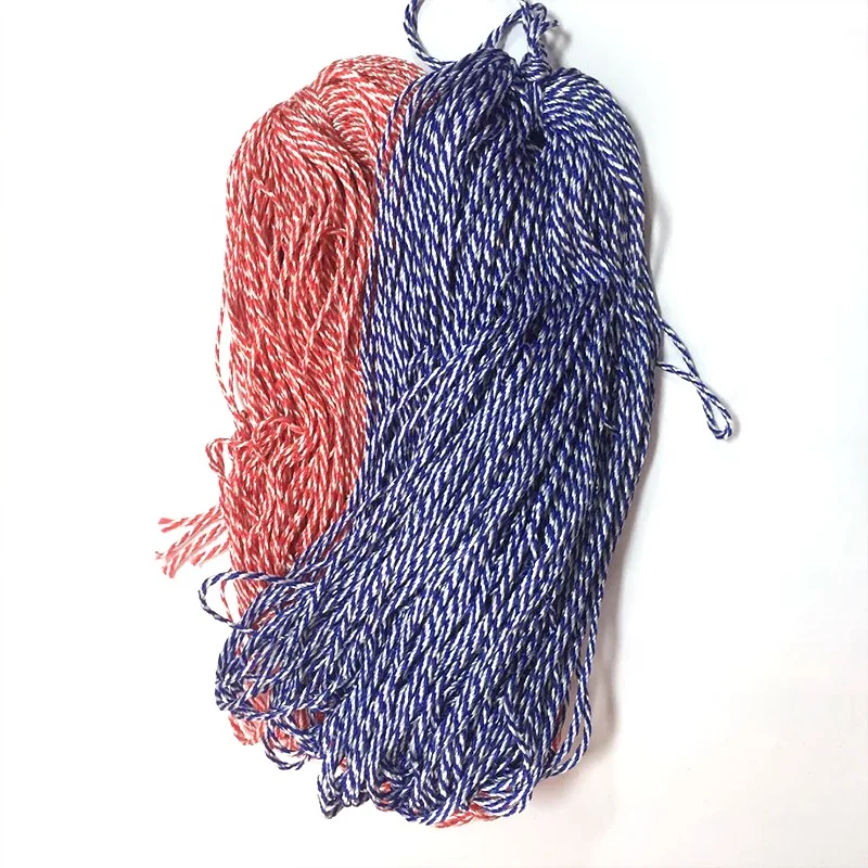 Anti-aging polypropylene rope flat braid rope 6mm