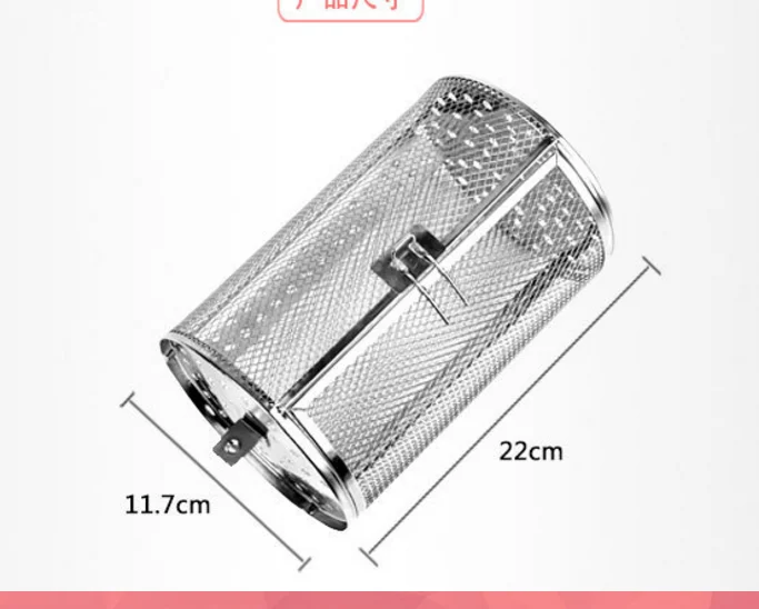 Bbq Accessories Grilled Chicken Turning Spit Fork Kebabs Grilled Cages/ Rolling Kebab Sticks Use in Oven