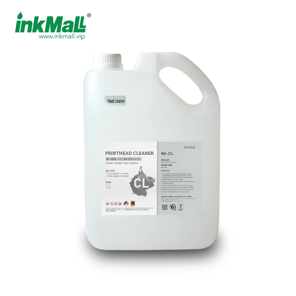 High efficient clean eco solvent ink cleaning solution for EP dx4/5/6/7 printhead