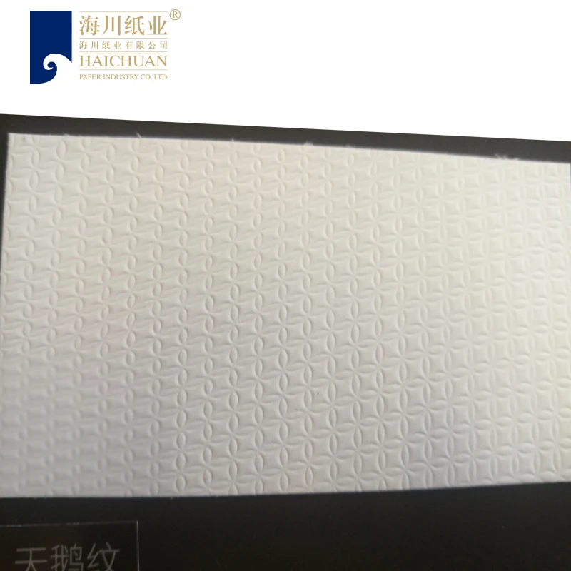 100% Wood Pulp High quality A4 Leather Grain Paper Binding Cover Embossed Paper Packing Paper