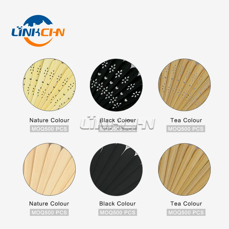 wholesale custom logo hand held fan for gifts